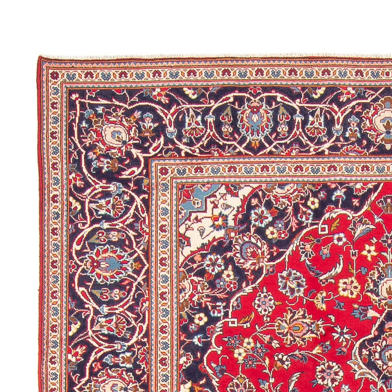Perserteppich - Keshan - 300 x 200 cm - rot - Image 3