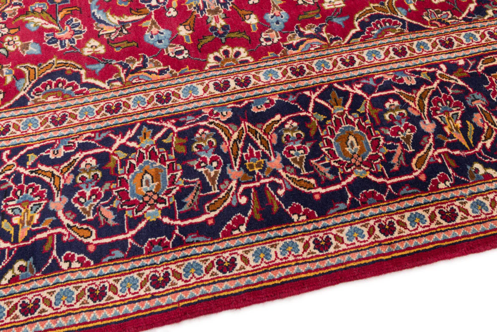 Perserteppich - Keshan - 300 x 200 cm - rot - Image 4