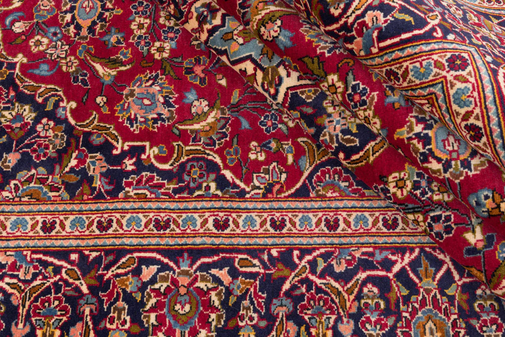 Perserteppich - Keshan - 300 x 200 cm - rot - Image 8