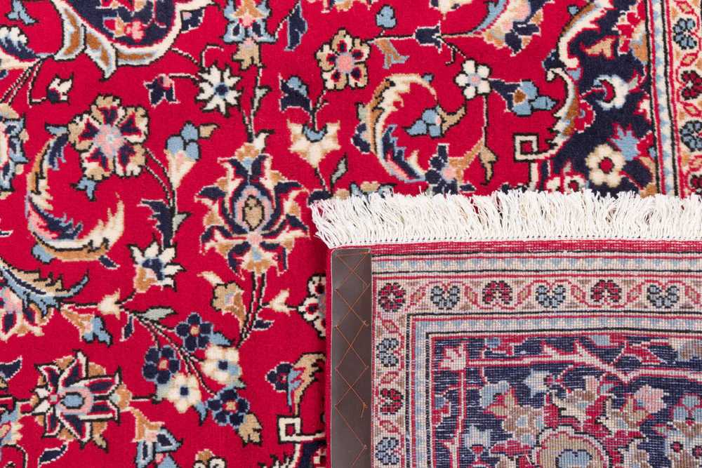 Perserteppich - Keshan - 300 x 200 cm - rot - Image 7