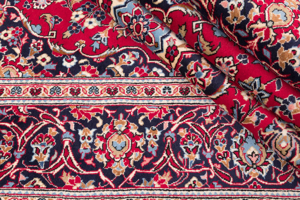 Perserteppich - Keshan - 300 x 200 cm - rot - Image 9