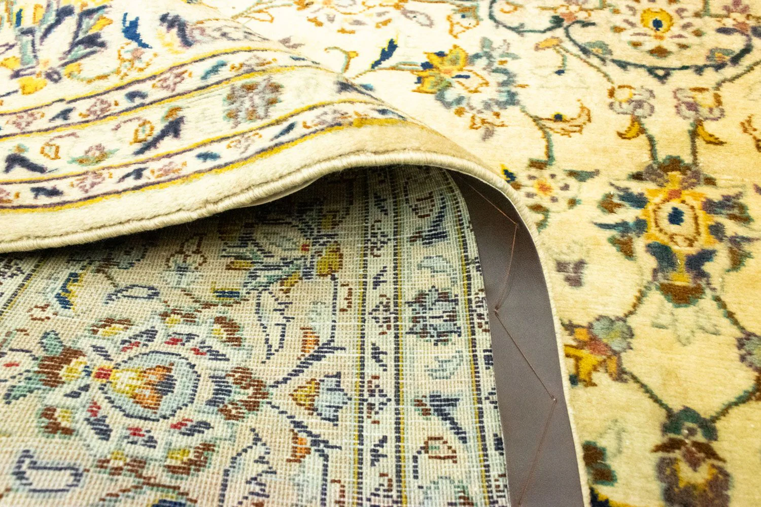 Perserteppich - Keshan 300 x 202 cm - beige - Image 4