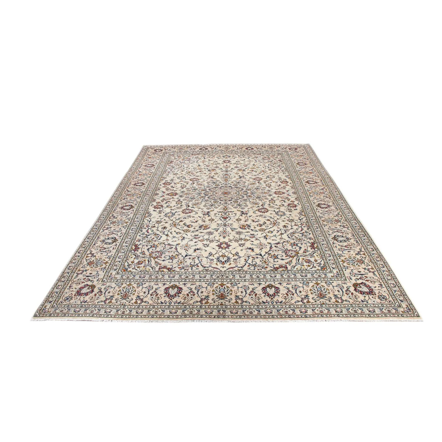 Perserteppich - Keshan - 300 x 204 cm - beige - Image 5