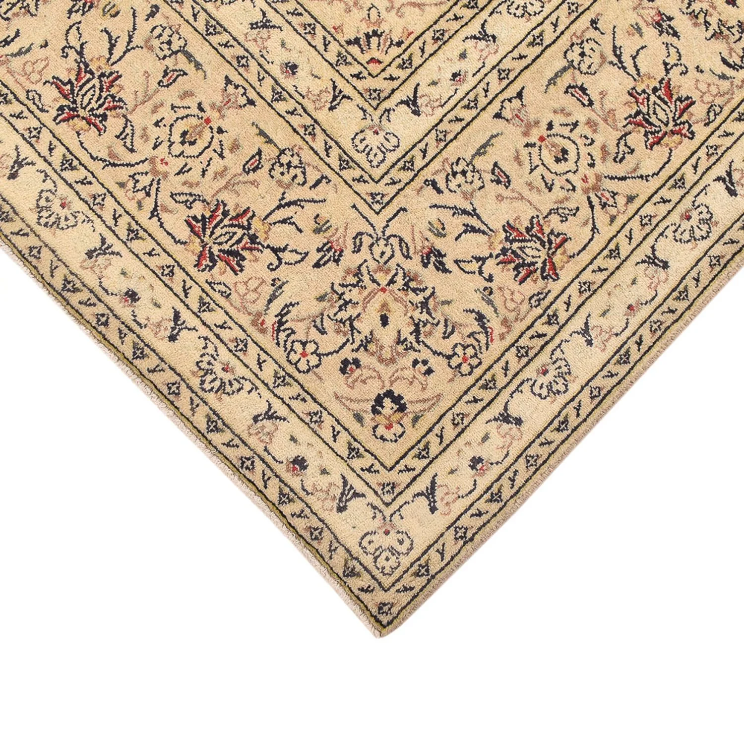Perserteppich - Keshan - 301 x 202 cm - beige - Image 2