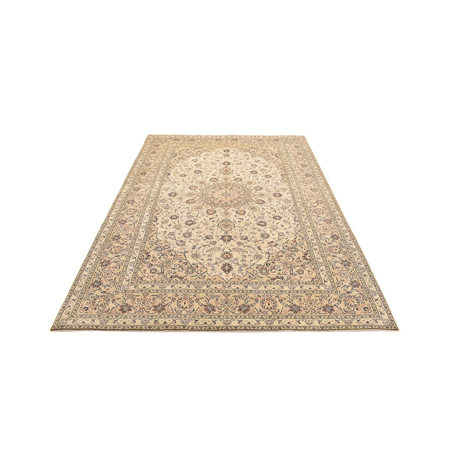 Perserteppich - Keshan - 301 x 202 cm - beige - Image 5