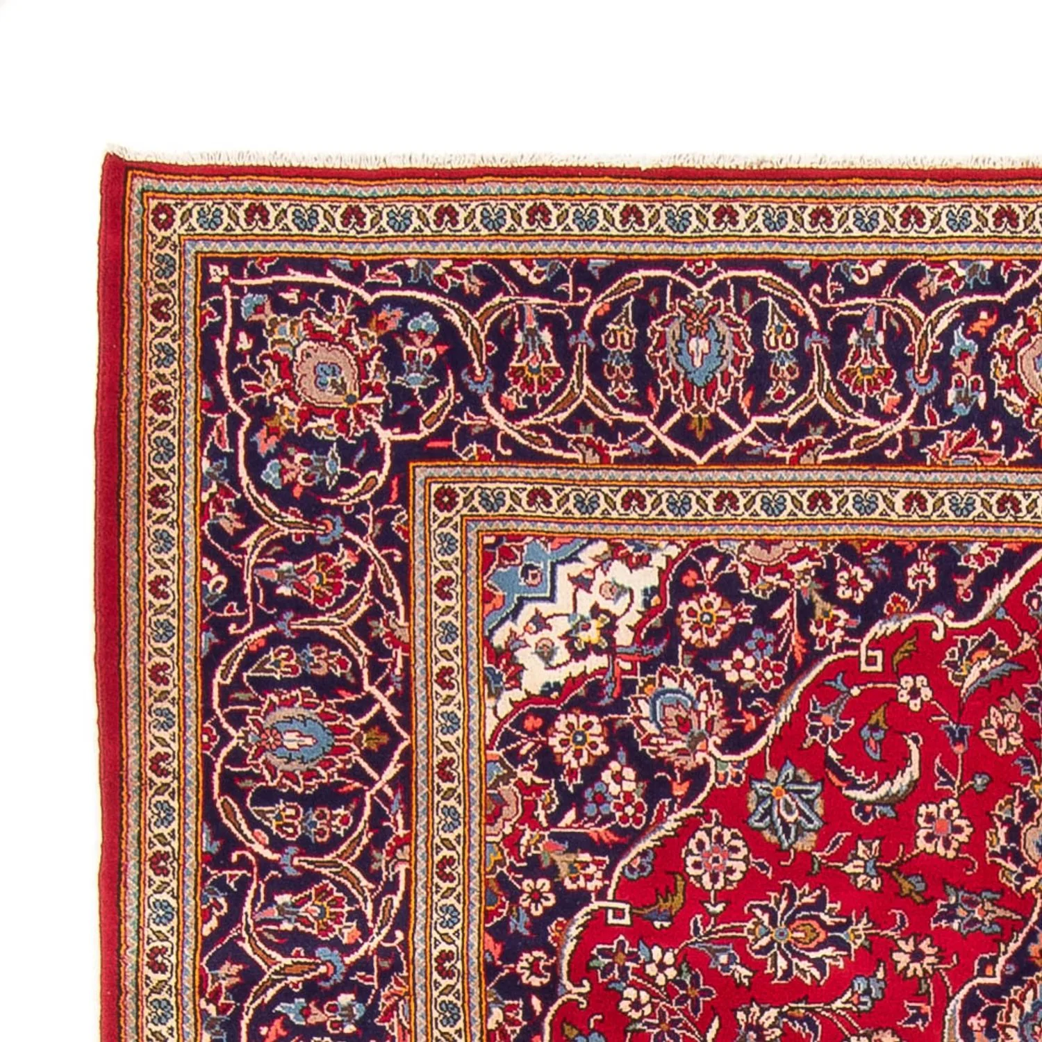 Perserteppich - Keshan - 302 x 202 cm - rot - Image 3