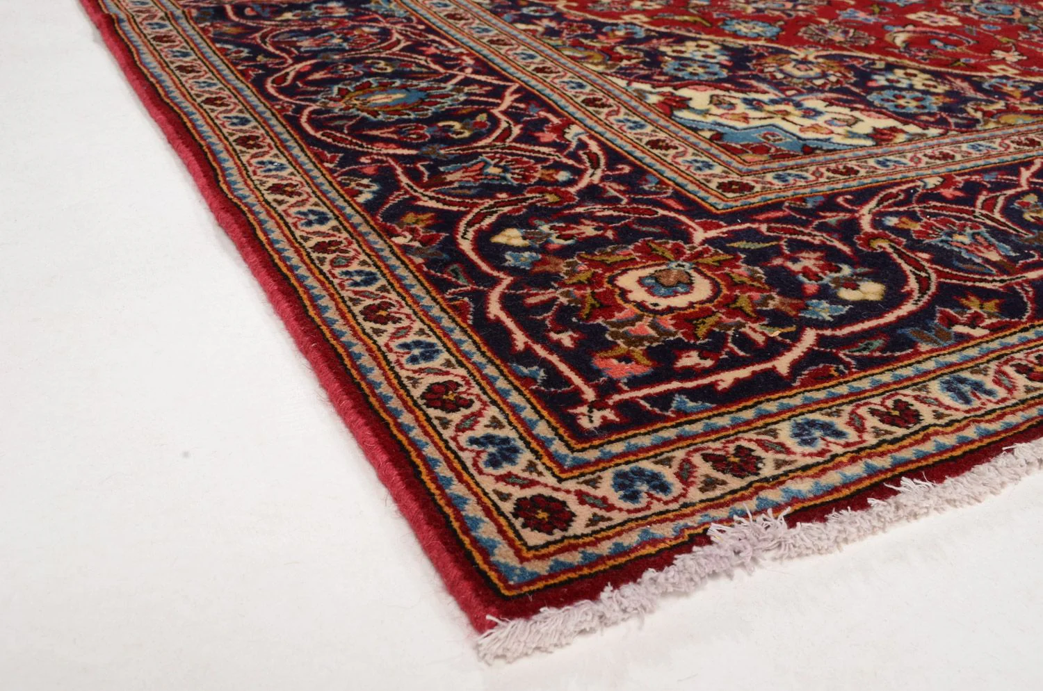 Perserteppich - Keshan 303 x 202 cm - rot - Image 3
