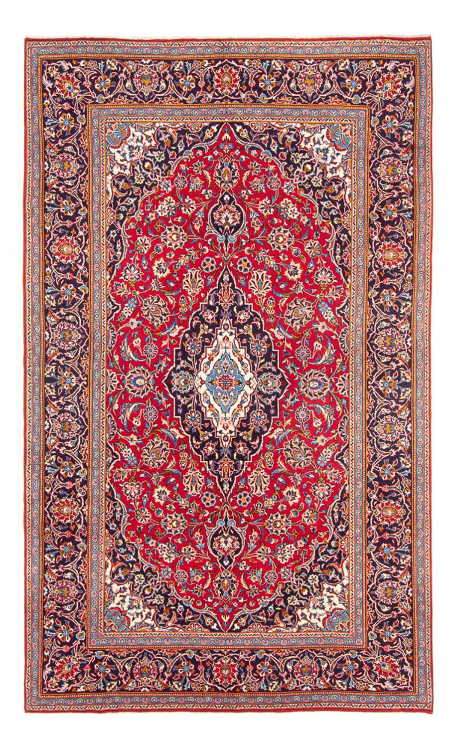 Perserteppich - Keshan - 304 x 196 cm - rot