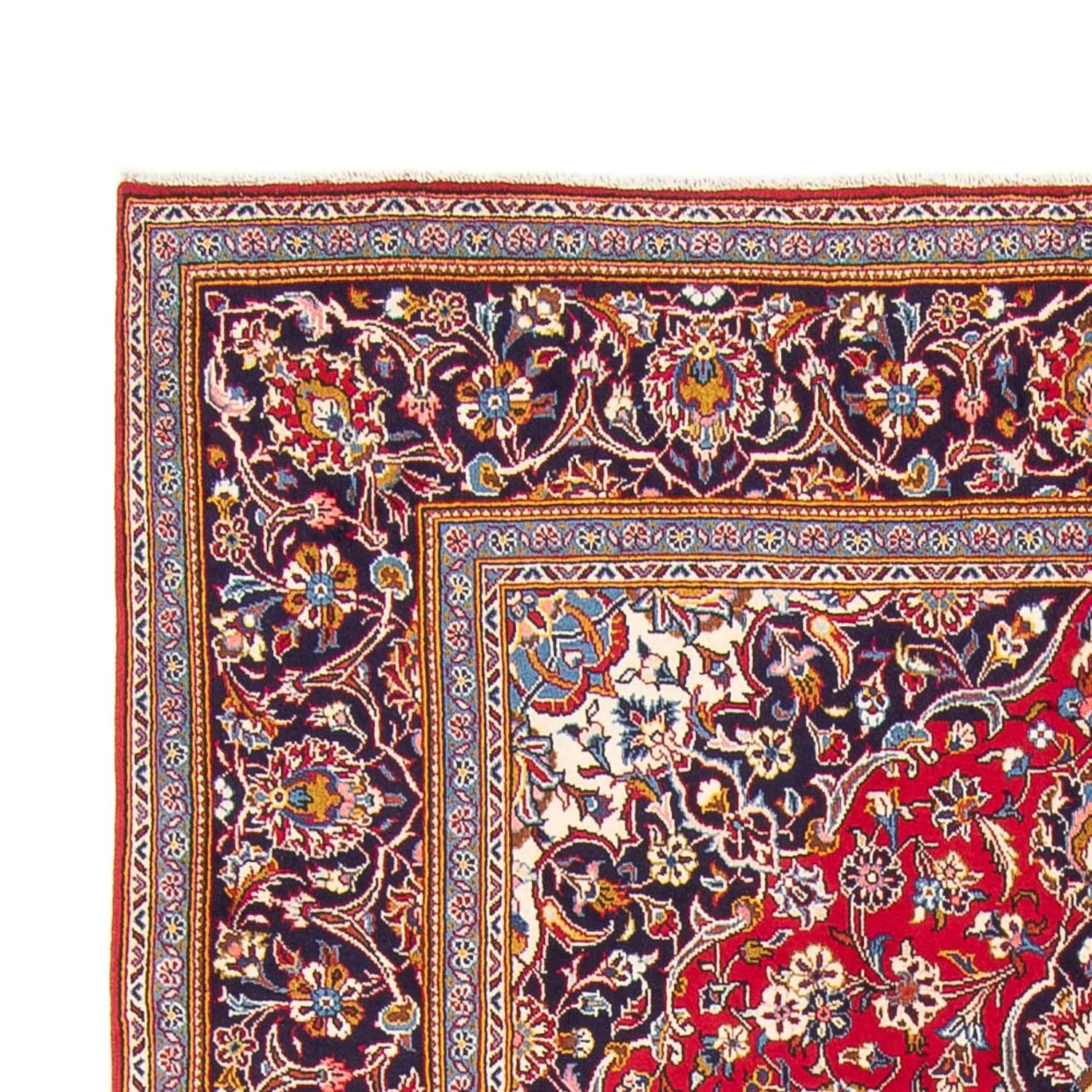 Perserteppich - Keshan - 304 x 196 cm - rot - Image 3