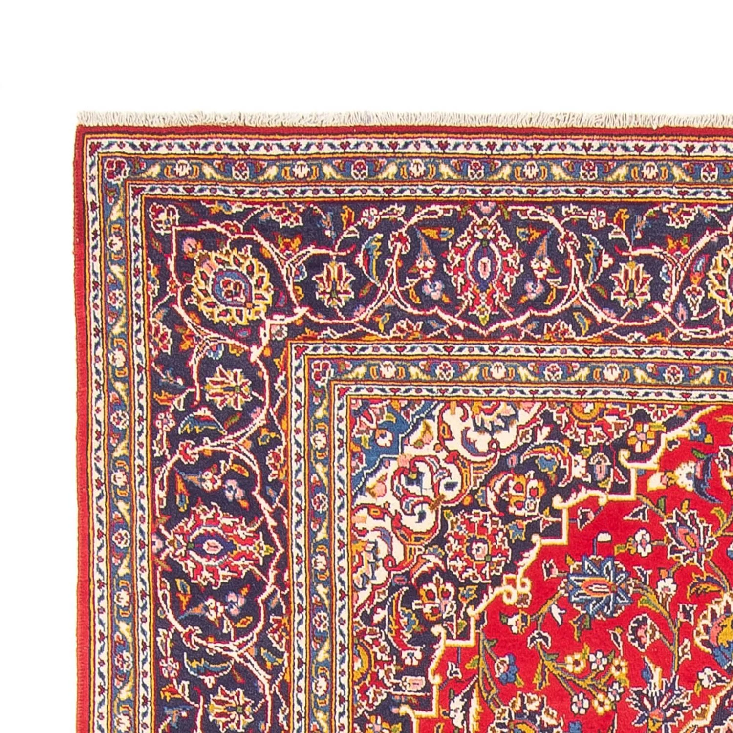 Perserteppich - Keshan - 305 x 192 cm - rot - Image 3