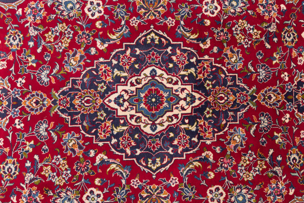 Perserteppich - Keshan - 305 x 205 cm - rot - Image 8