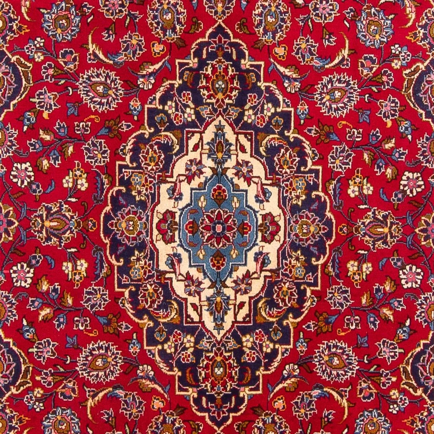 Perserteppich - Keshan - 306 x 196 cm - rot - Image 2