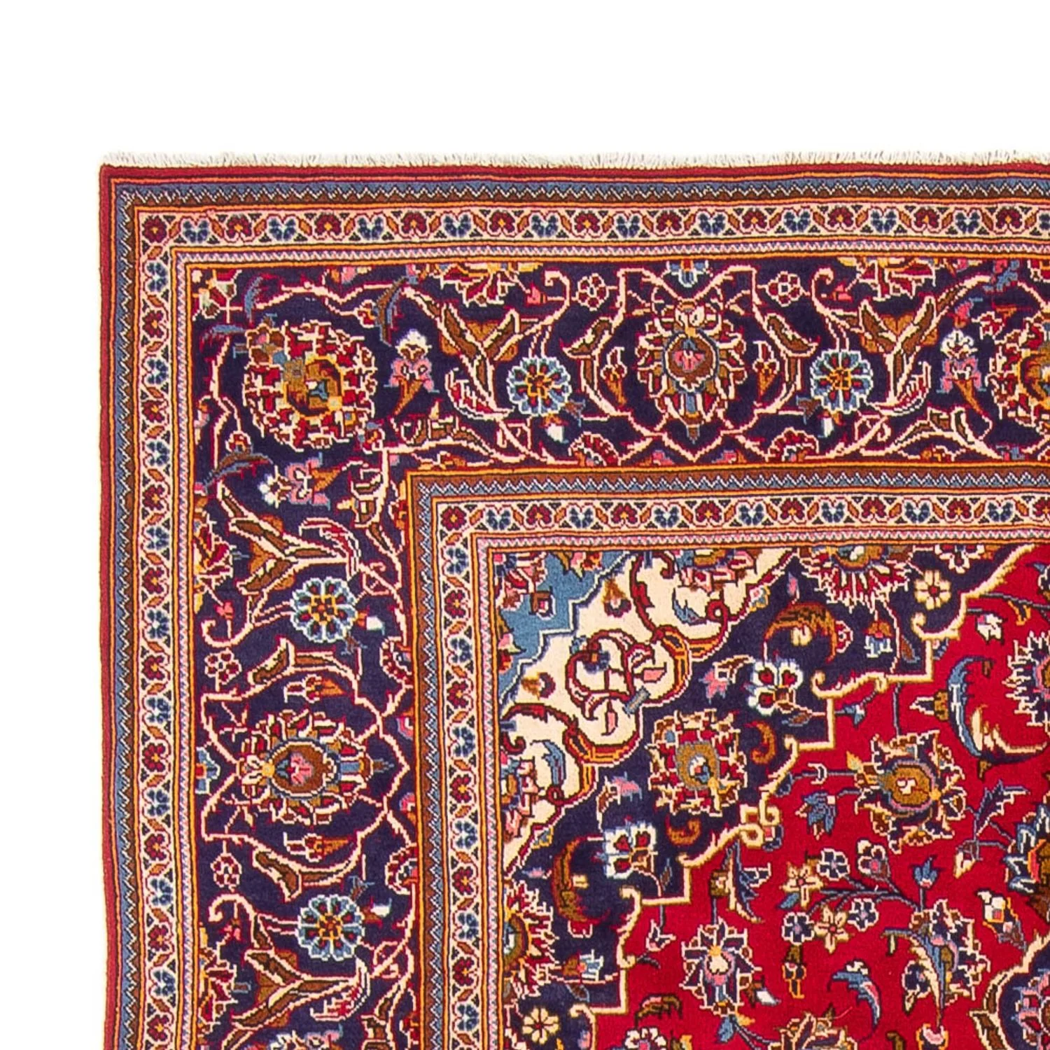 Perserteppich - Keshan - 306 x 196 cm - rot - Image 3