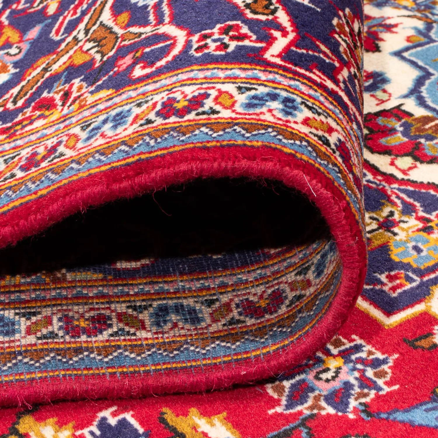 Perserteppich - Keshan - 306 x 196 cm - rot - Image 4