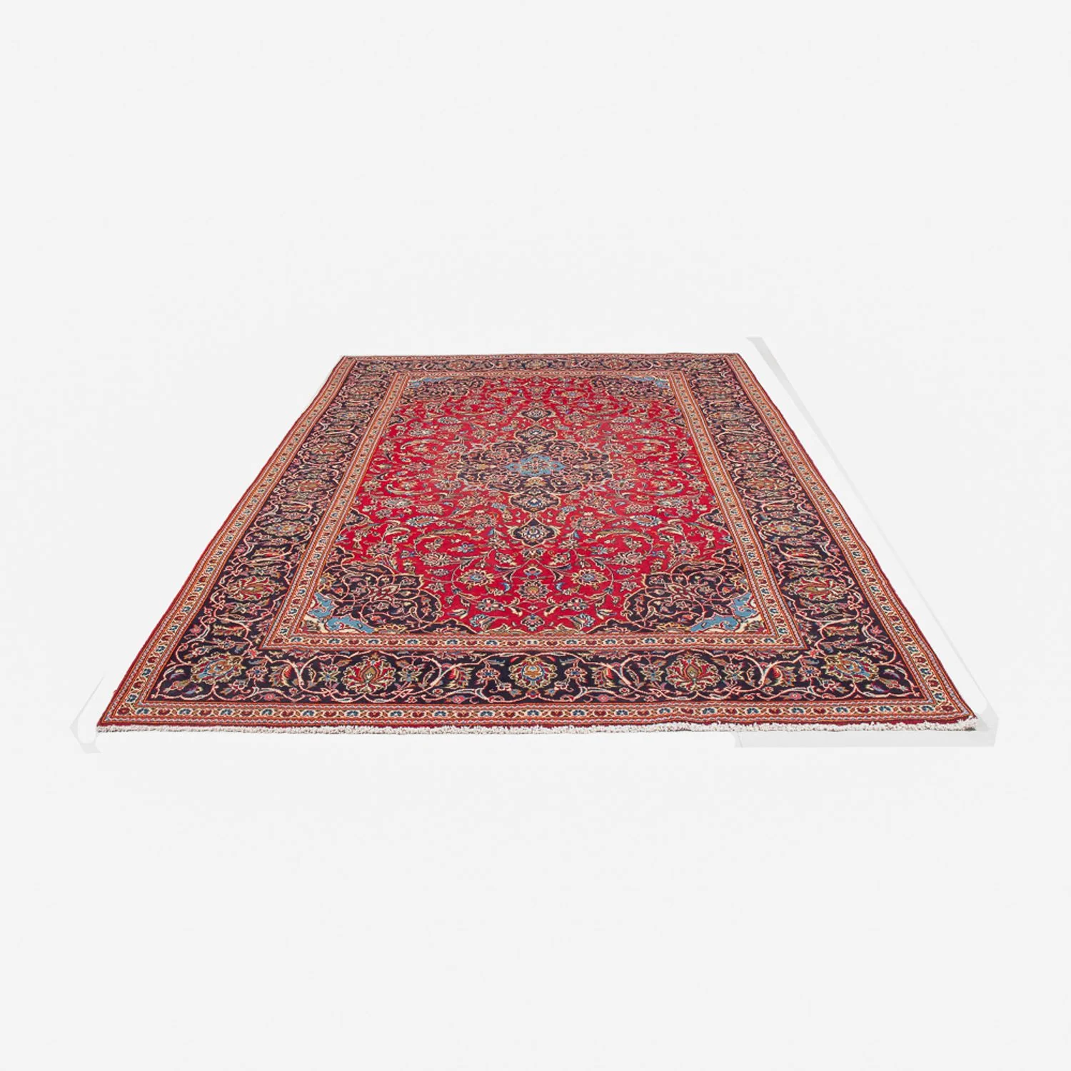 Perserteppich - Keshan - 306 x 198 cm - rot - Image 5