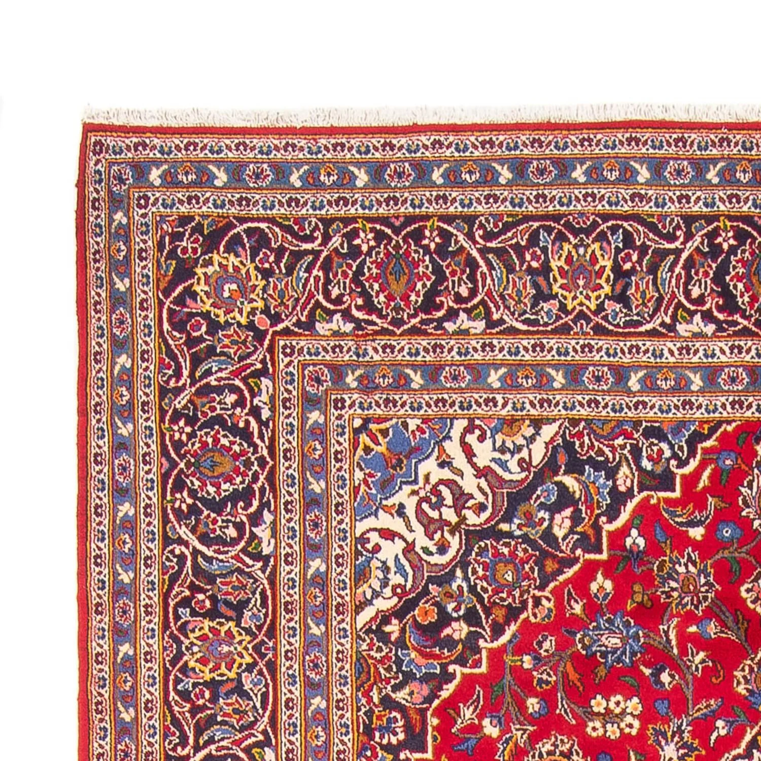 Perserteppich - Keshan - 306 x 200 cm - rot - Image 3