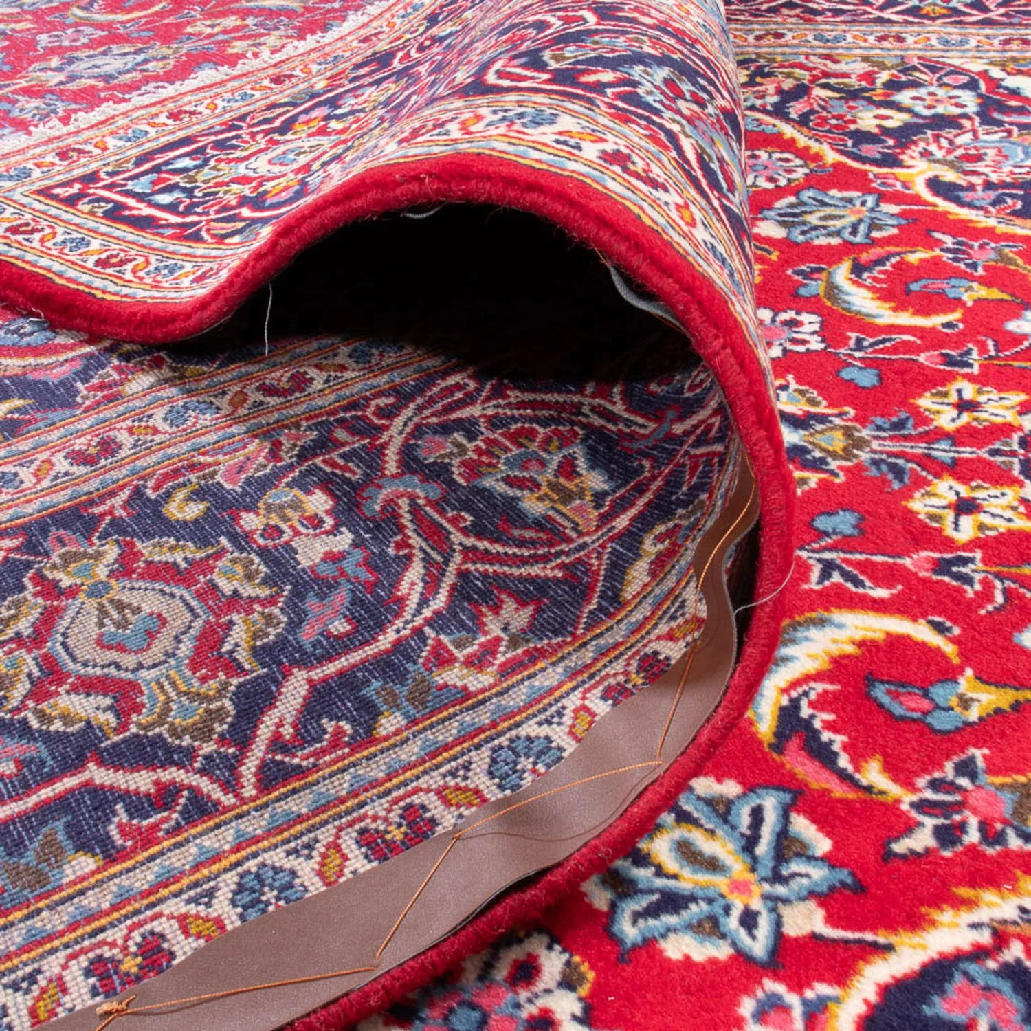 Perserteppich - Keshan - 307 x 210 cm - rot - Image 4