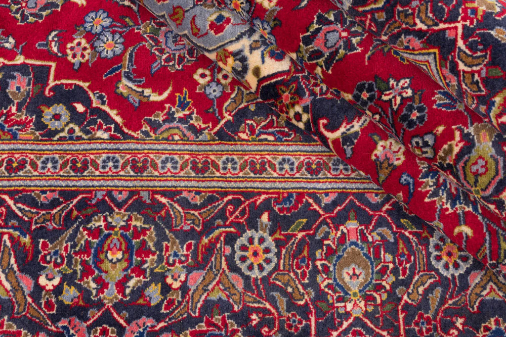 Perserteppich - Keshan - 308 x 204 cm - rot - Image 8