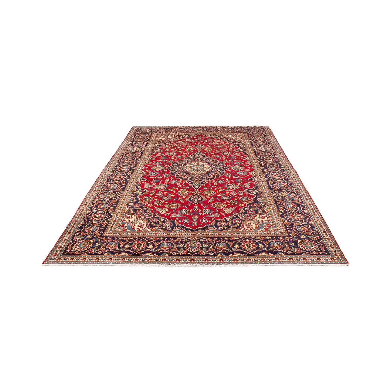 Perserteppich - Keshan - 310 x 192 cm - rot - Image 5