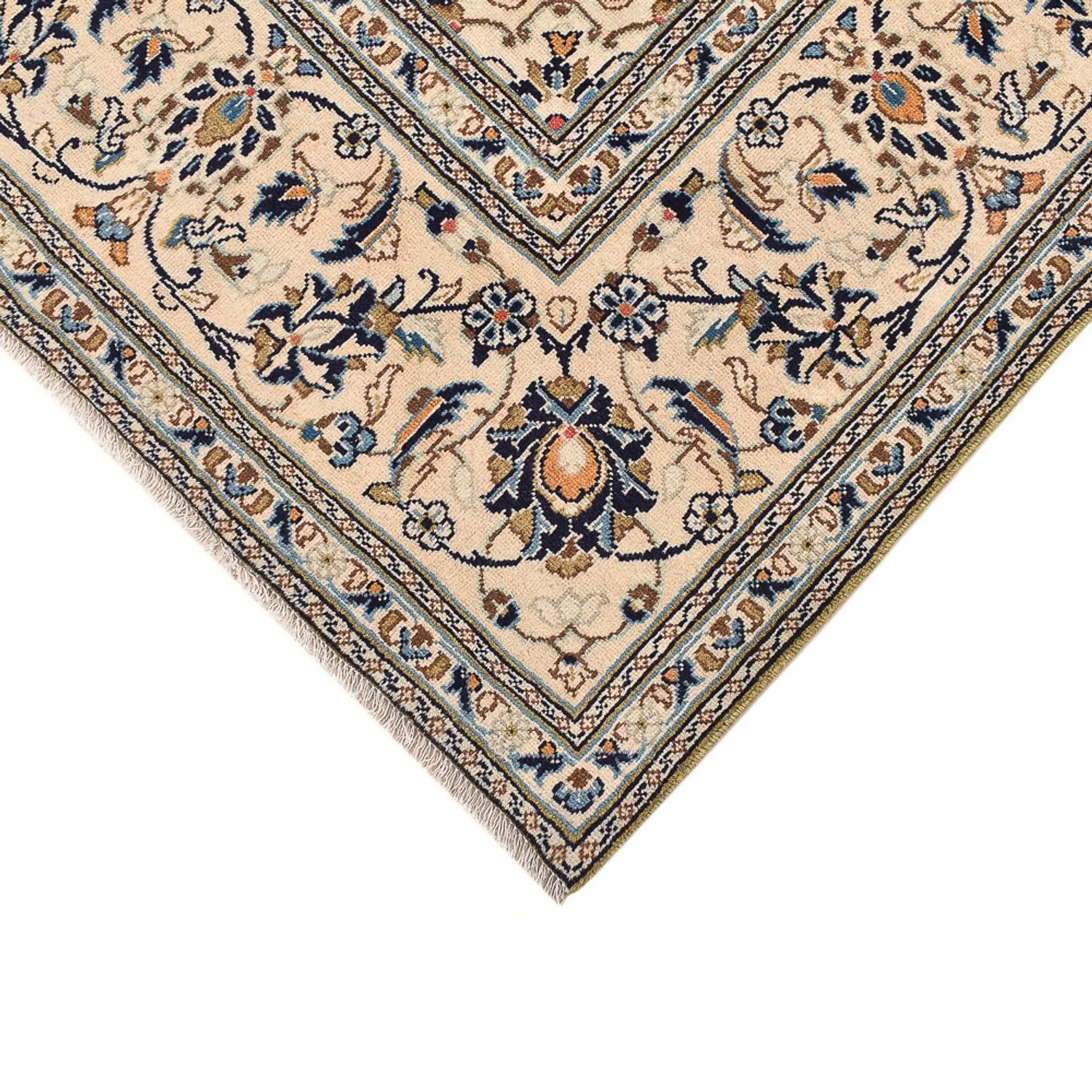 Perserteppich - Keshan - 310 x 196 cm - hellbeige - Image 2