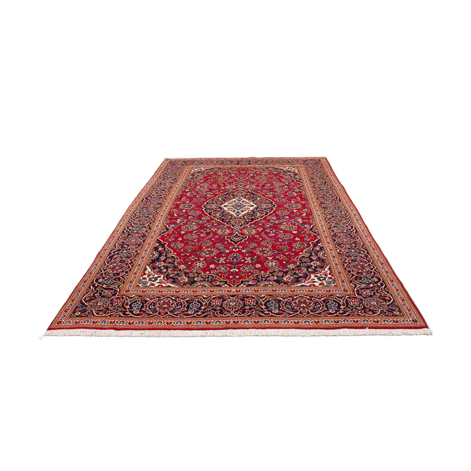 Perserteppich - Keshan - 314 x 200 cm - rot - Image 5