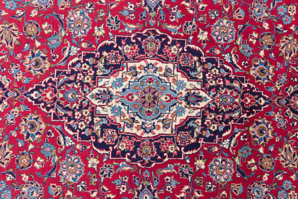 Perserteppich - Keshan - 317 x 205 cm - rot - Image 8