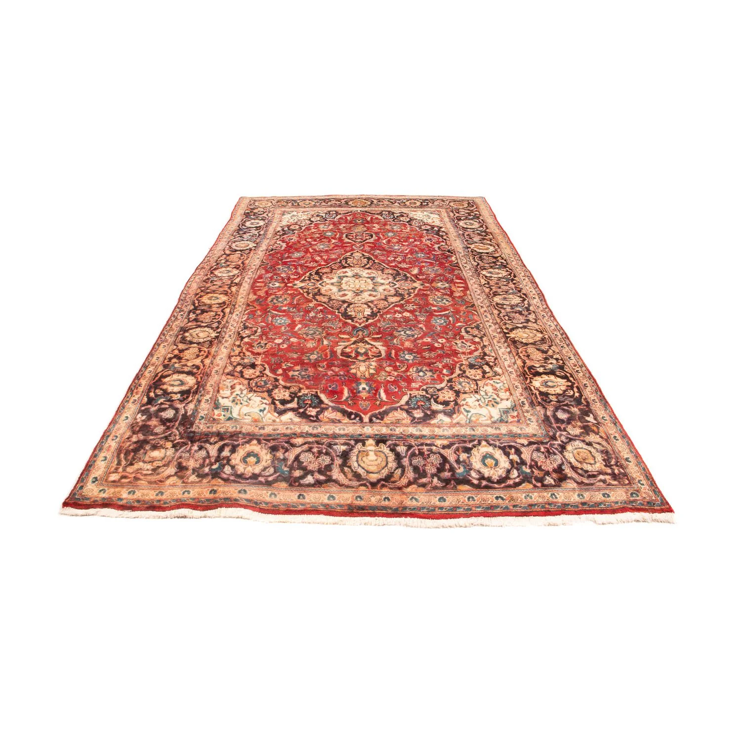 Perserteppich - Keshan 322 x 183 cm - rot - Image 5