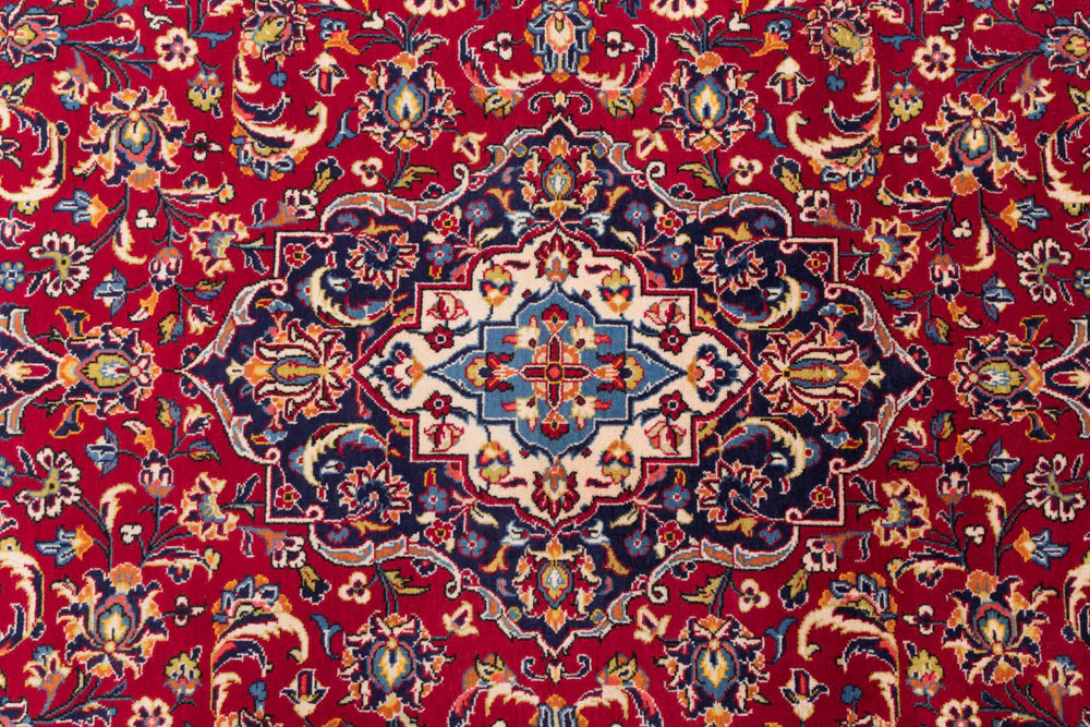 Perserteppich - Keshan - 322 x 200 cm - rot - Image 7