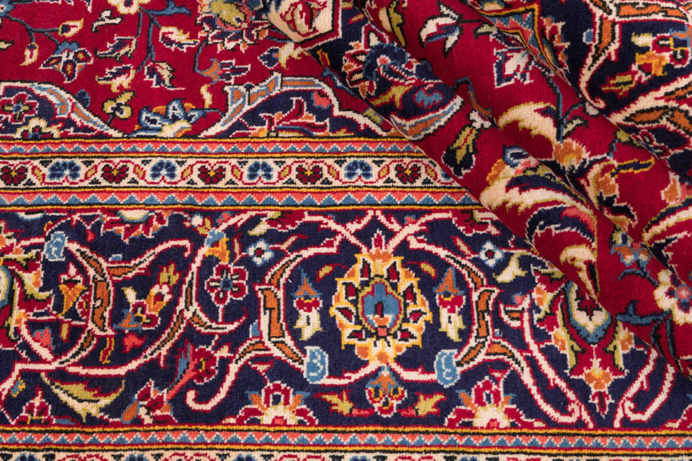 Perserteppich - Keshan - 322 x 200 cm - rot - Image 8