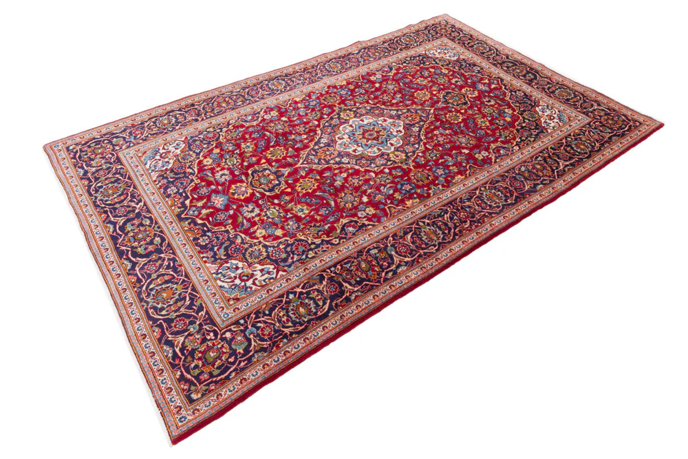 Perserteppich - Keshan - 322 x 205 cm - rot - Image 3