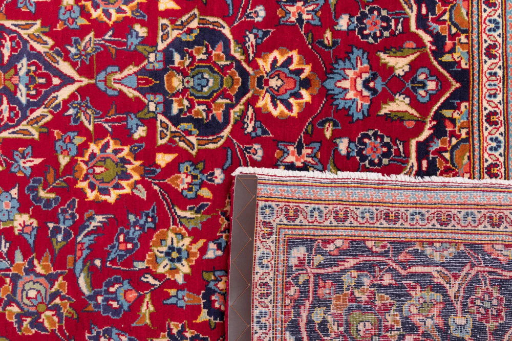 Perserteppich - Keshan - 322 x 205 cm - rot - Image 7