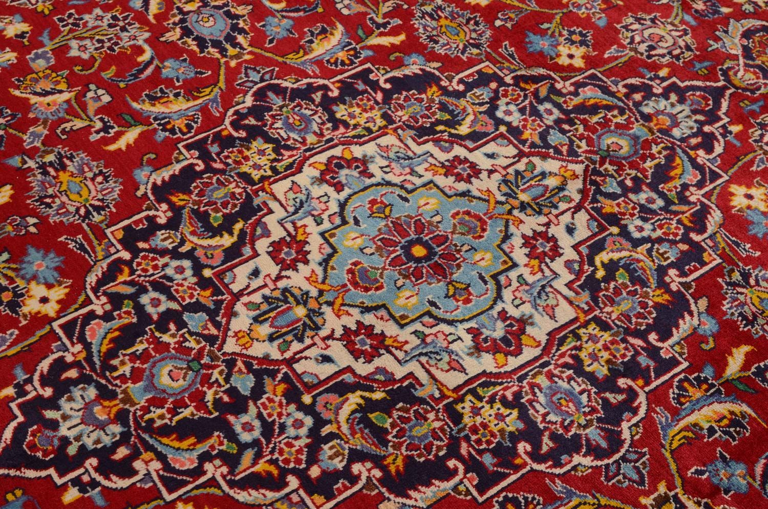 Perserteppich - Keshan 332 x 231 cm - rot - Image 2