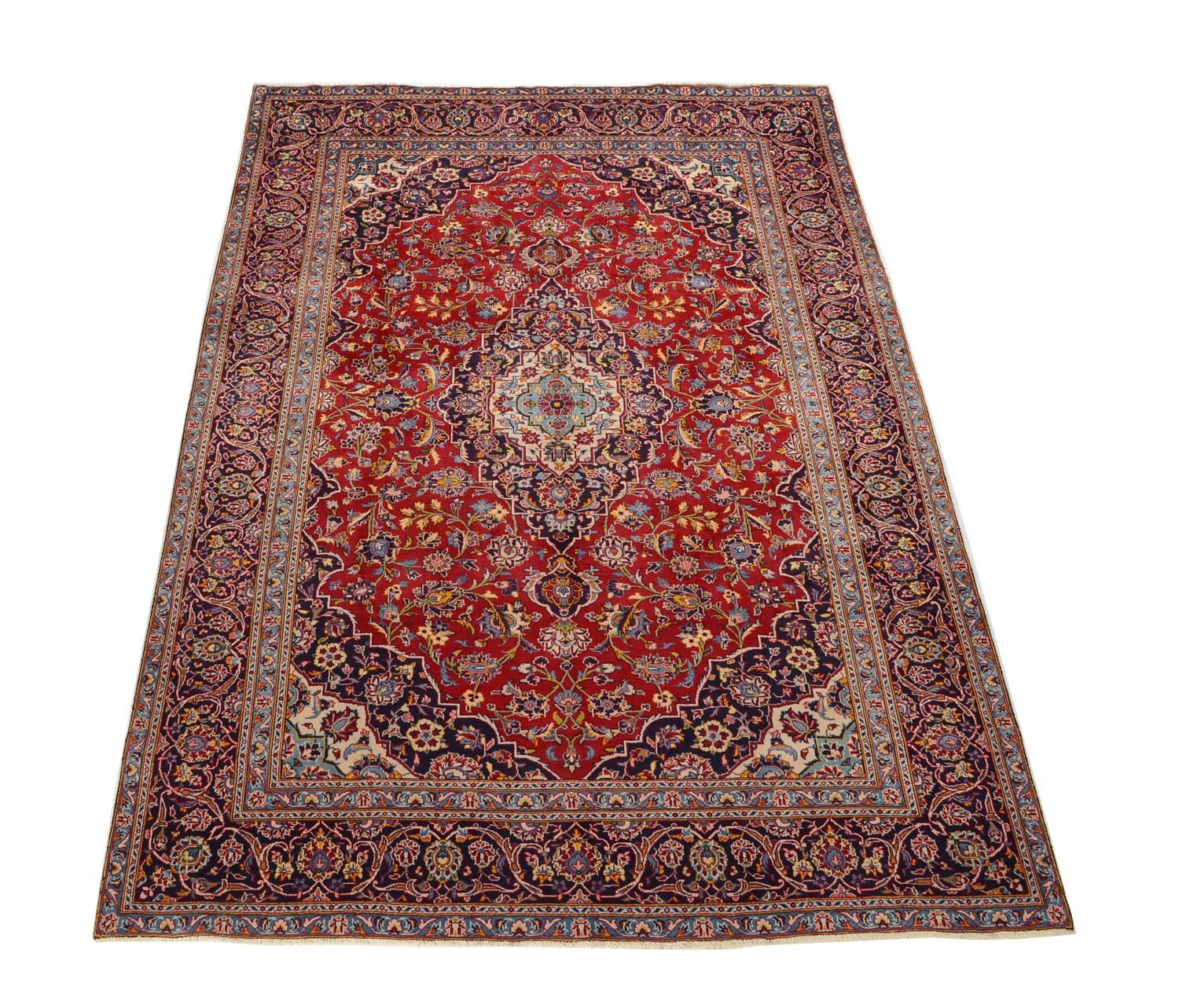 Perserteppich - Keshan 332 x 231 cm - rot - Image 5