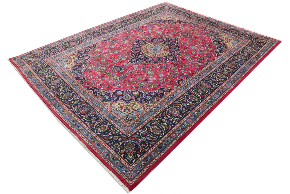 Perserteppich - Keshan - 332 x 251 cm - rot - Image 2