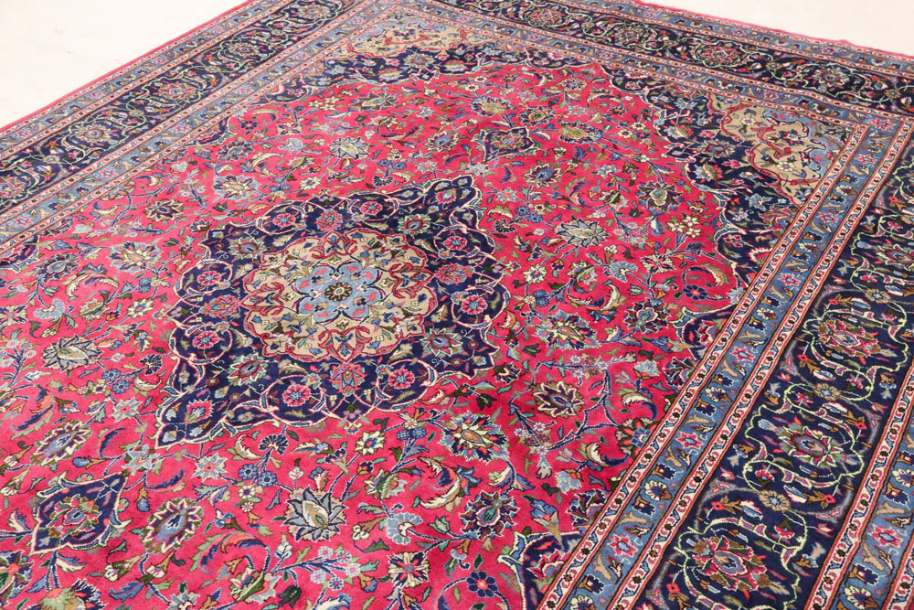 Perserteppich - Keshan - 332 x 251 cm - rot - Image 3
