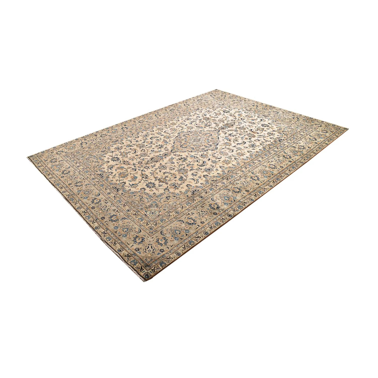 Perserteppich - Keshan - 334 x 240 cm - beige - Image 5