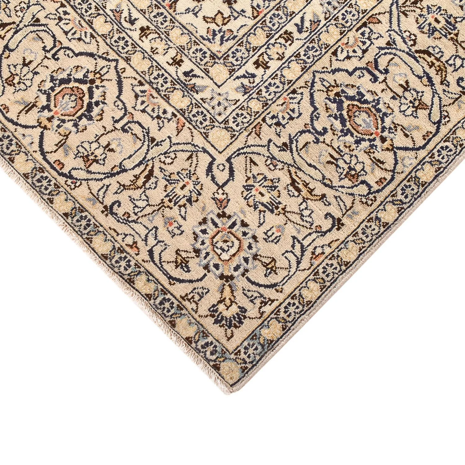 Perserteppich - Keshan - 335 x 229 cm - sand - Image 2