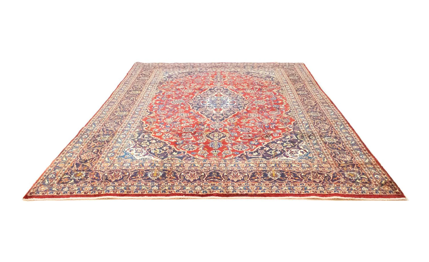 Perserteppich - Keshan 335 x 240 cm - rot - Image 5