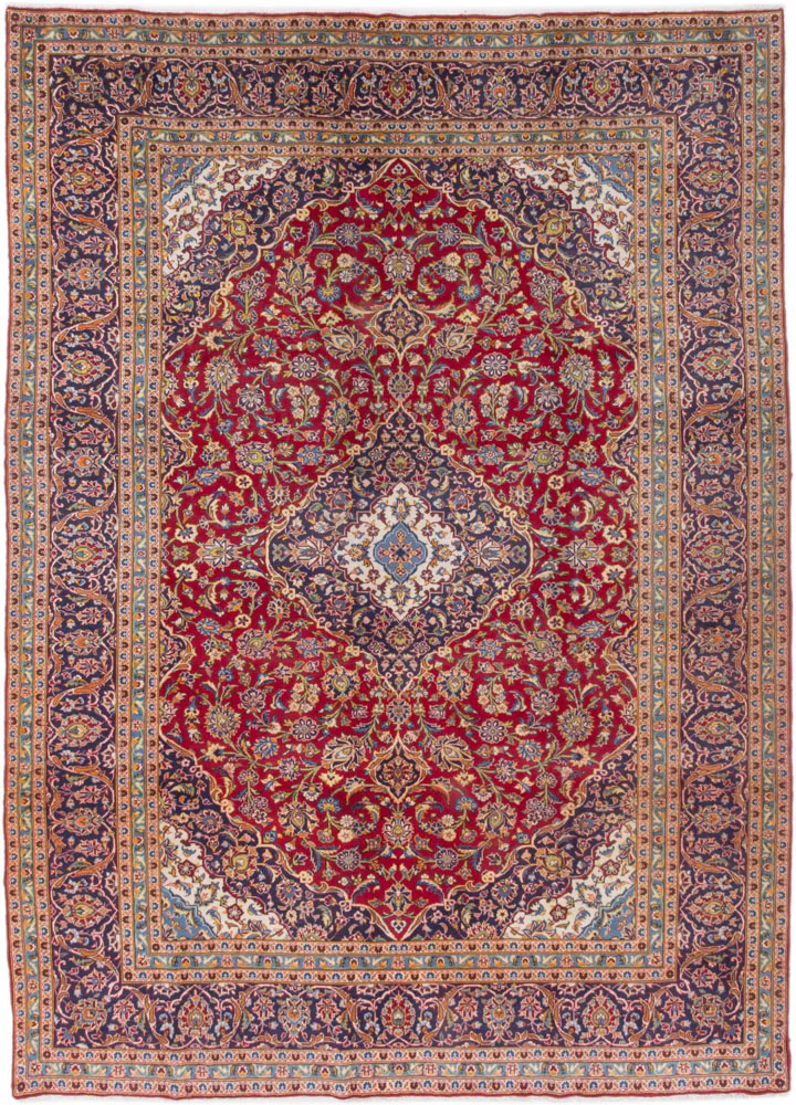 Perserteppich - Keshan - 335 x 247 cm - rot