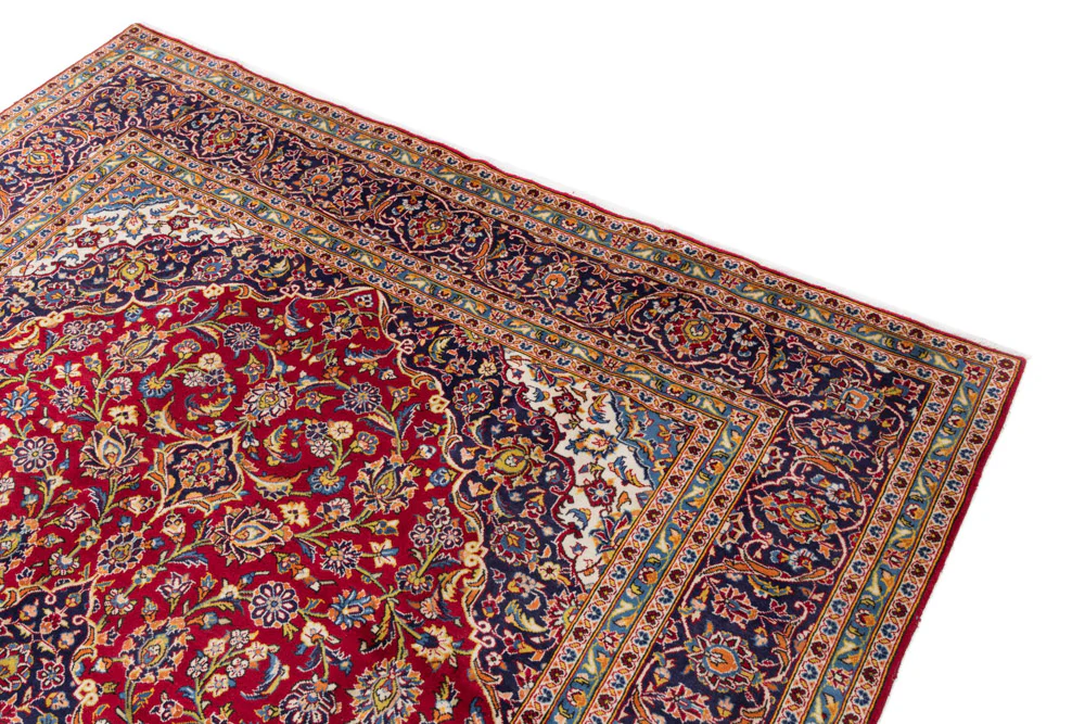 Perserteppich - Keshan - 335 x 247 cm - rot - Image 3