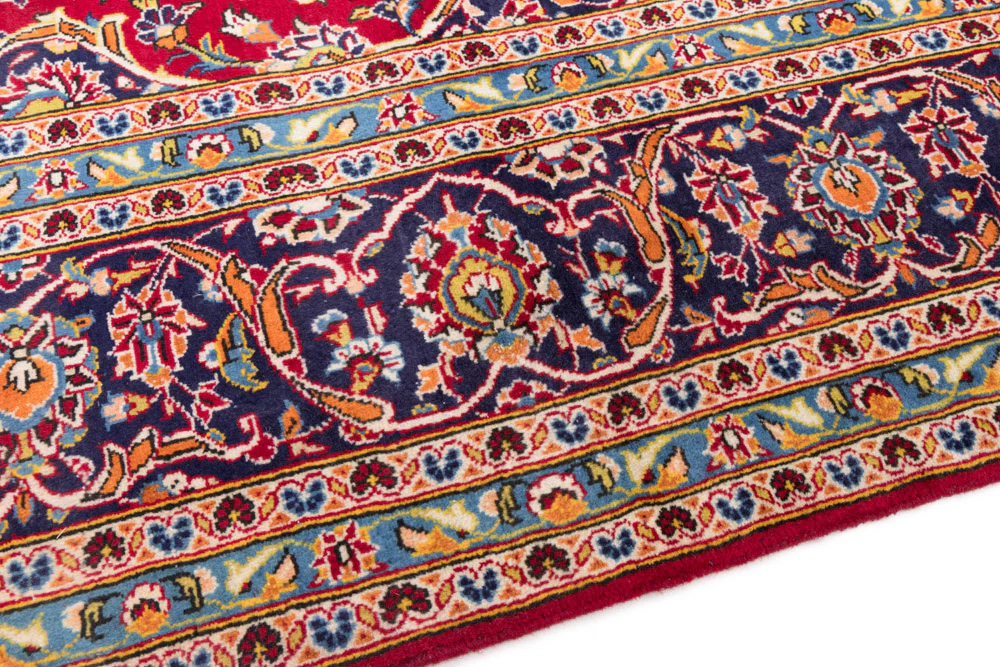 Perserteppich - Keshan - 335 x 247 cm - rot - Image 4