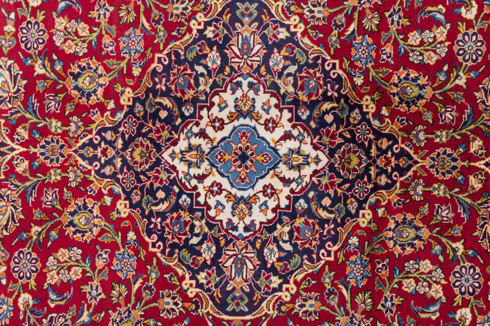 Perserteppich - Keshan - 335 x 247 cm - rot - Image 7