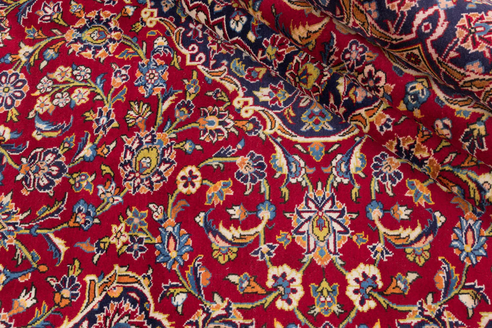 Perserteppich - Keshan - 335 x 247 cm - rot - Image 8