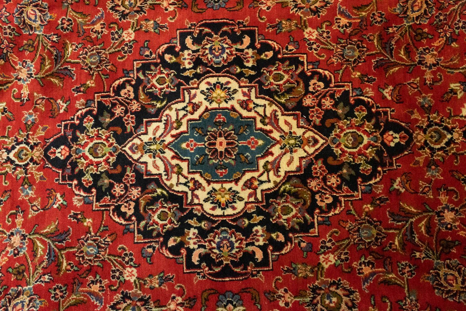 Perserteppich - Keshan 337 x 246 cm - orange - Image 2