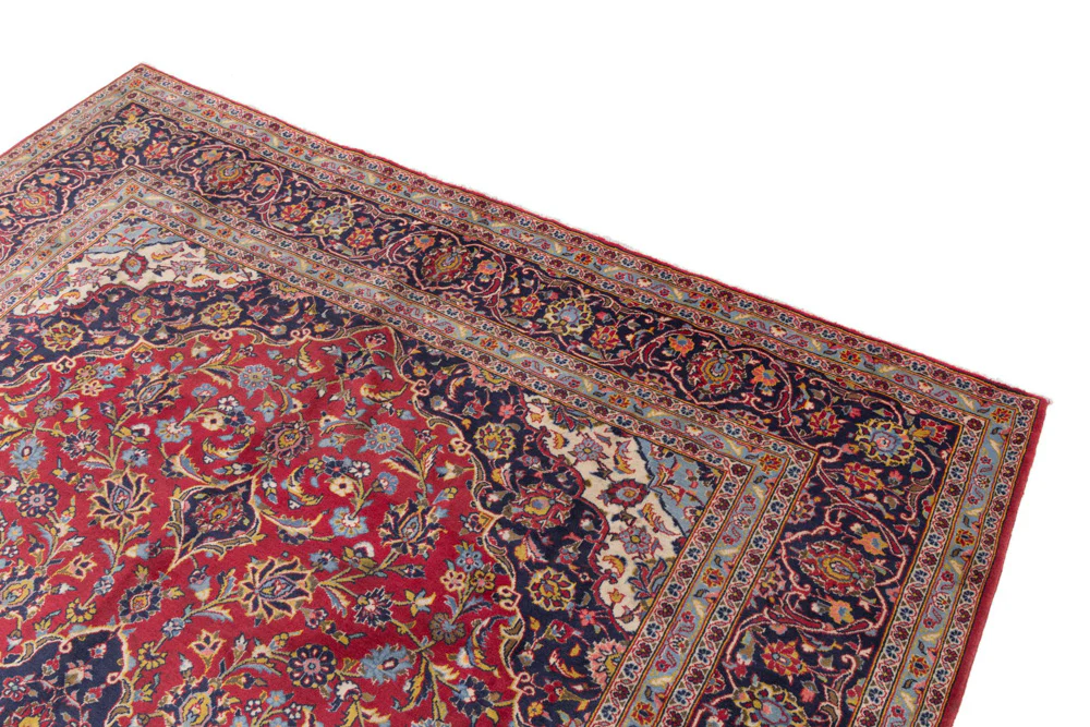 Perserteppich - Keshan - 340 x 250 cm - rot - Image 4