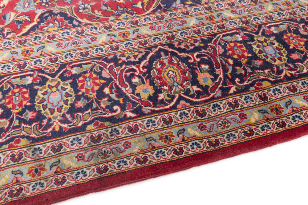 Perserteppich - Keshan - 340 x 250 cm - rot - Image 5
