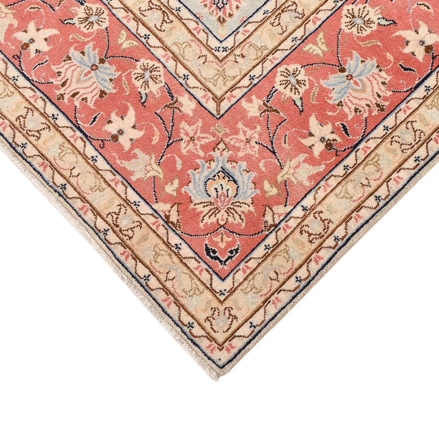 Perserteppich - Keshan - 342 x 243 cm - hellbeige - Image 2