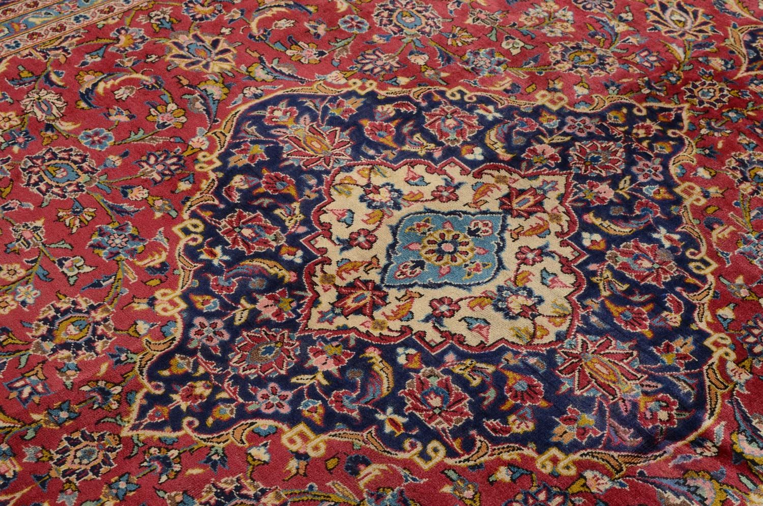 Perserteppich - Keshan 344 x 243 cm - rot - Image 2
