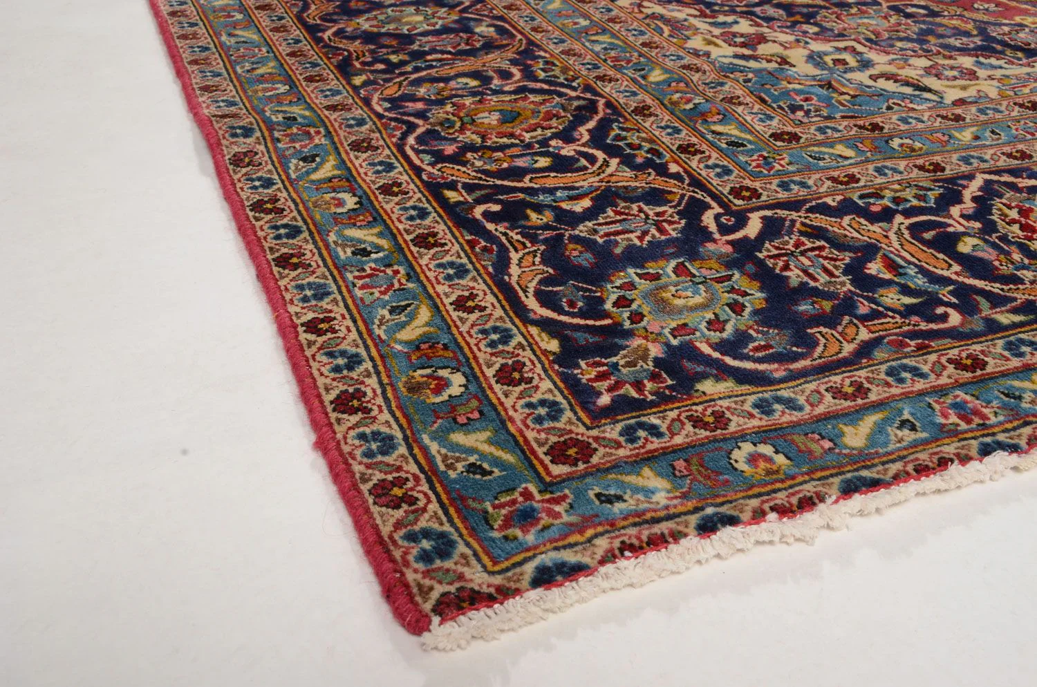 Perserteppich - Keshan 344 x 243 cm - rot - Image 3