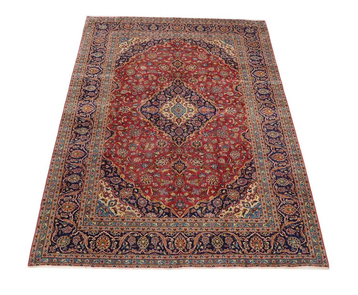 Perserteppich - Keshan 344 x 243 cm - rot - Image 5
